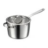 Tramontina Tempo Tri-ply Stainless Steel 4-qt. Saucier Pan In Silver