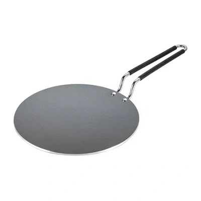 Tramontina Utsava Stainless Steel 10.5" Concave Tawa In Silver