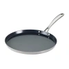 Tramontina Utsava Stainless Steel 11" Dosa Tawa In Silver