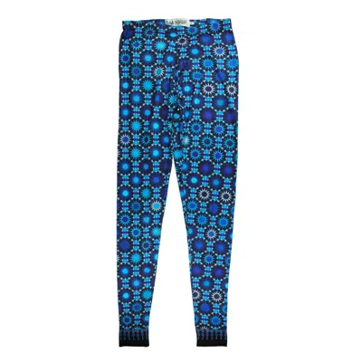 Tramp In Disguise Women's Aziz Leggins In Blue