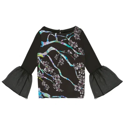 Tramp In Disguise Women's Black Chika Top