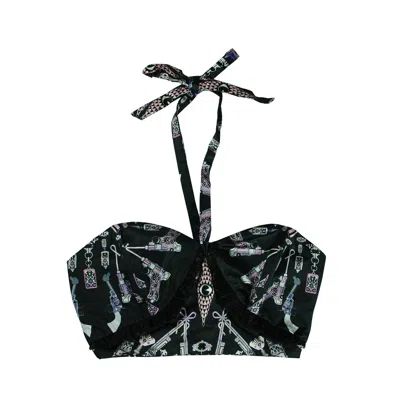 Tramp In Disguise Women's Black Grifter Top