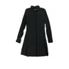Tramp In Disguise Women's Black Mira Shirt Dress In Black