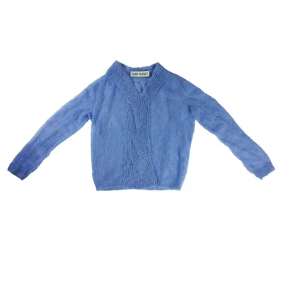 Tramp In Disguise Women's Blue Campanule Jumper