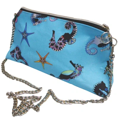 Tramp In Disguise Women's Blue Cliona Shoulder/clutch Bag