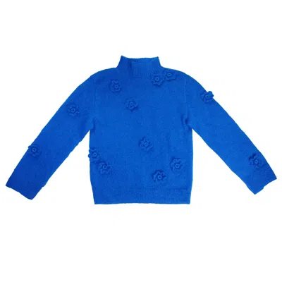 Tramp In Disguise Women's Blue Freja Jumper