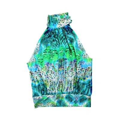 Tramp In Disguise Women's Dacinis Top In Blue