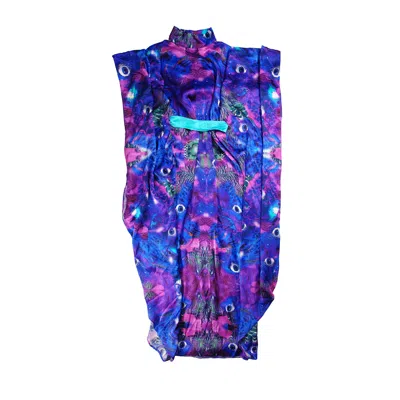 Tramp In Disguise Women's Pink / Purple Batis Kaftan In Multi