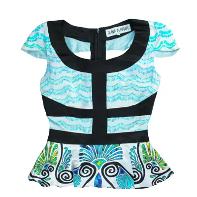 Tramp In Disguise Women's Teles Top In Blue
