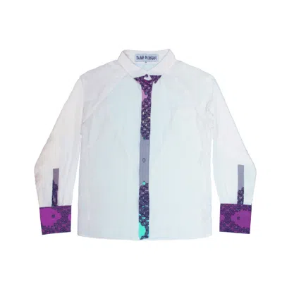 Tramp In Disguise Women's White Caramelo Shirt