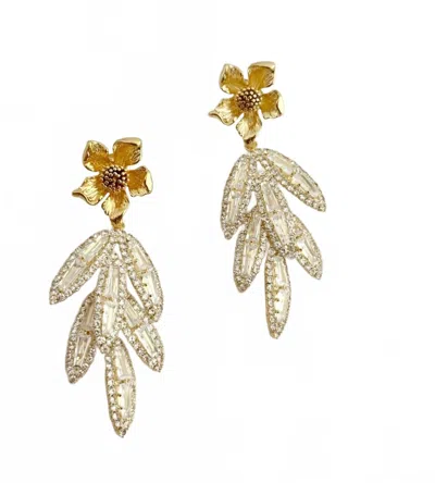 Tramps+thieves Women's Angel Eyes Earrings In Gold