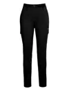Trangoworld Buckle-fastening Cargo Trousers In Black