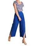 Tranquillo Breezy Light Pants In Deep Bright Blue In Blue
