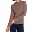 Tranquillo Retro Knitted Pullover Sweater In Brown In Brown