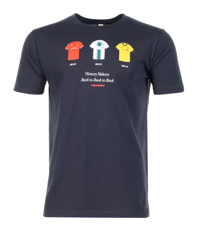 Transalpino Wrexham B2b2b T Shirt Navy In Blue