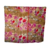 Transcend Rosewood Bloom Vintage Kantha Throw In Multi