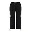 Transcend Women's Black Riley Cargo Pants In Black