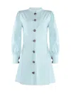 Transcend Women's Blue Tile Dress In Blue