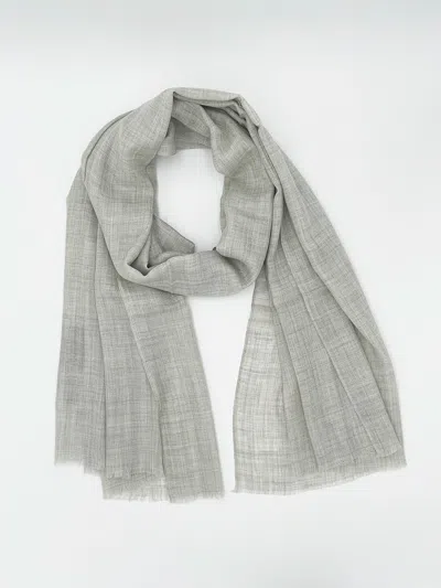 Transcend Women's Grey Cashmere Scarf - Light Gray