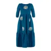 Transcend Women's Harper Dress - Modest - Blue In Blue