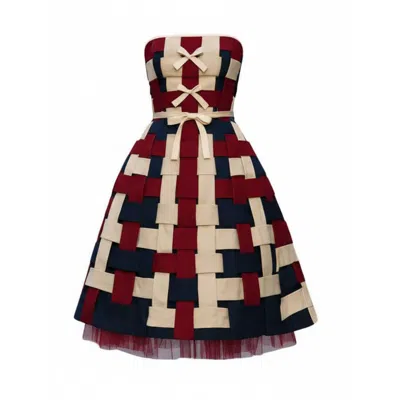 Transcend Women's Red America Dress