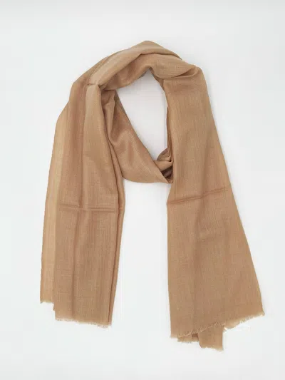 Transcend Women's Rose Gold / Brown Cashmere Scarf - Light Brown In Rose Gold/brown
