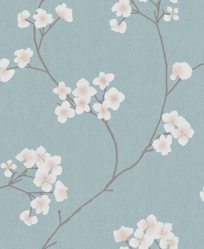 Transform Blossom Peel And Stick Wallpaper In Blue