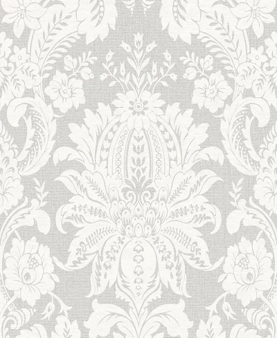 Transform Damask Peel And Stick Wallpaper In Neutral