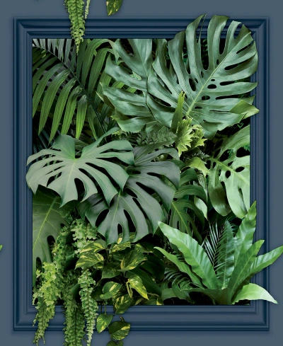 Transform Tropical Panel Peel And Stick Wallpaper In Multi
