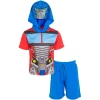 Transformers Kids'  Cosplay T-shirt & Shorts Set In Blue