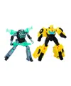 Transformers Earthspark Cyber-combiner Bumblebee And Mo Malto Action Figure In No Color
