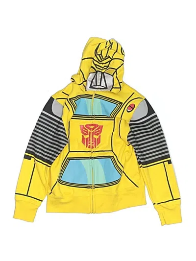 Pre-owned Transformers Kids' Jacket In Yellow