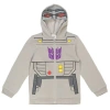 Transformers Megatron Cosplay Zip-up Hoodie In Gray
