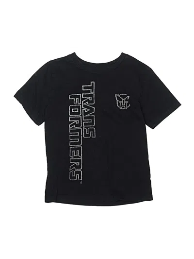 Pre-owned Transformers Kids' Short Sleeve T-shirt In Black