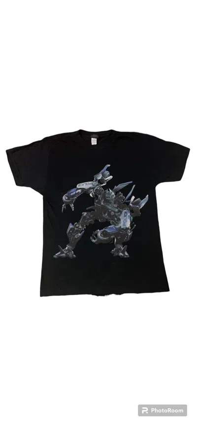 Pre-owned Transformers Vintage Transformer T Shirt In Black