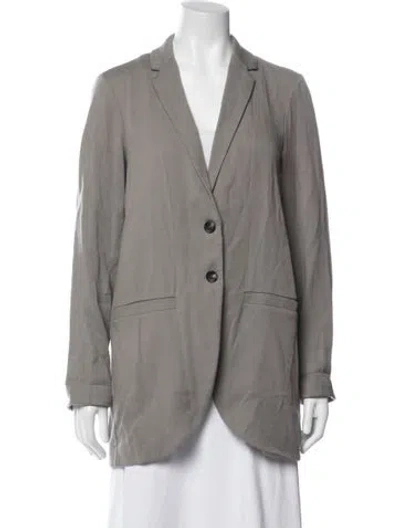 Pre-owned Transit Blazer In Grey