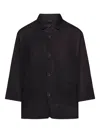 Transit Linen Shirt With Viscose Inserts
