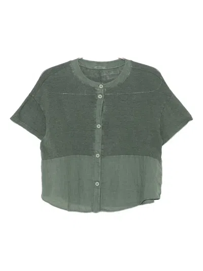 Transit Buttoned Linen Shirt