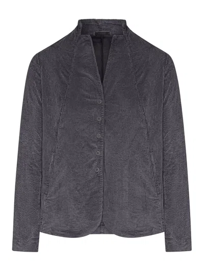 Transit Corduroy Jacket In Gray