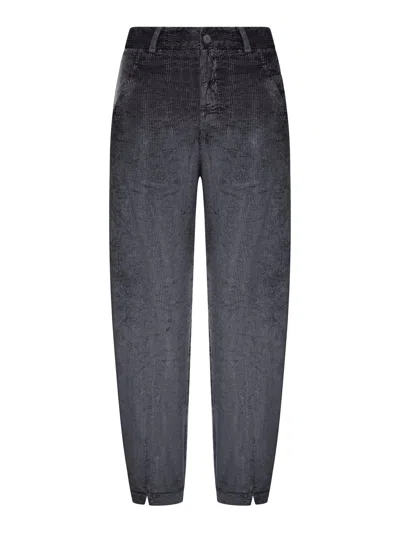 Transit Corduroy Trousers In Gray