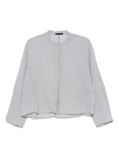 Transit Cotton Shirt In Gray