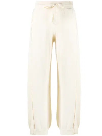 Transit Cotton Track Pants In Neutrals