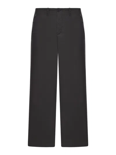Transit Cotton Trousers In Grey