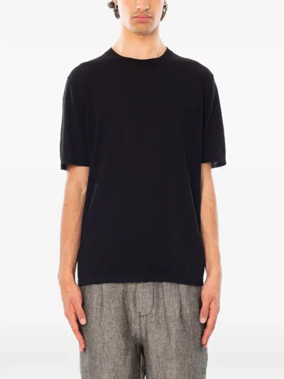 Transit Crepe-knit Short-sleeve T-shirt In Multi