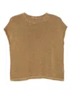Transit Crew-neck Ribbed Top