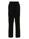 Transit Drawstring Trousers In Black