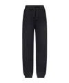 Transit Trousers In Stocking Knit In Black