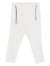 Transit Drawstring-waist Trousers In Grey