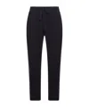 Transit Drawstring-waist Wool Trousers In Black
