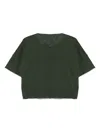 Transit Drop Shoulder T-shirt In Green